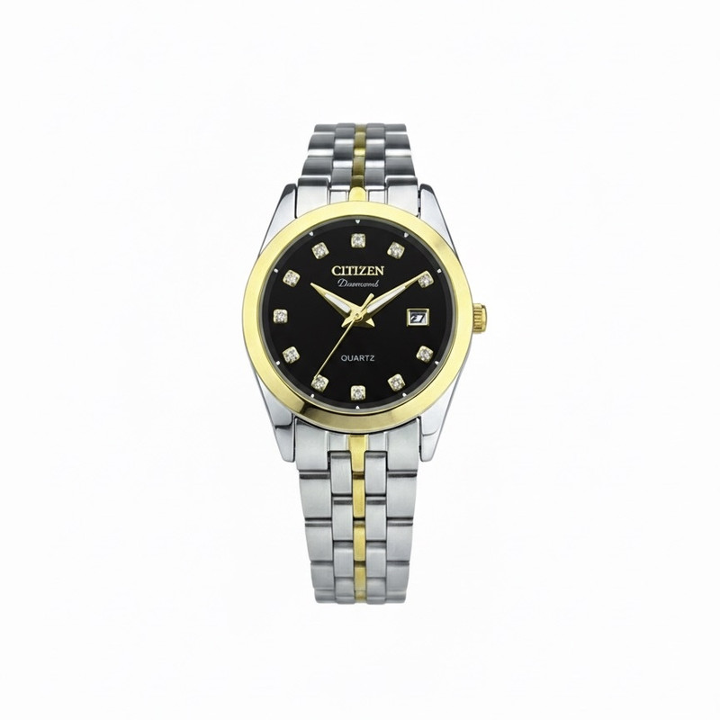 ساعت مچی عقربه‌ای کوارتز زنانه مدل Diamond